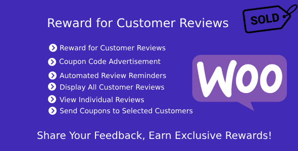 Reward for Customer Reviews for WooCommerce - CodeCanyon Item for Sale